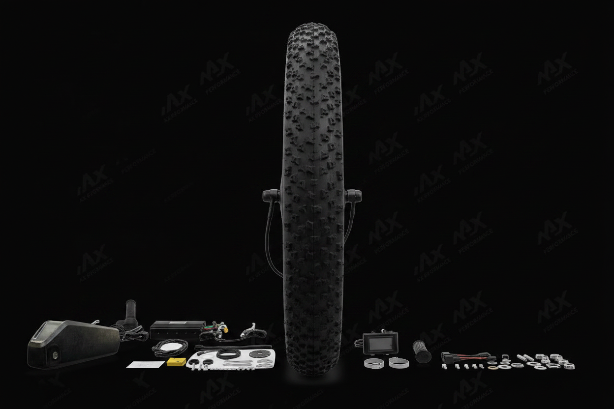 E-bike Conversion Kit - Dramatic New Layout